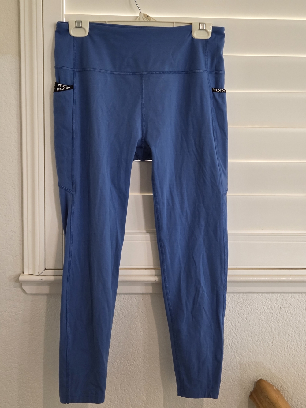 Peloton Blue Athletic Leggings - Picture 2 of 4